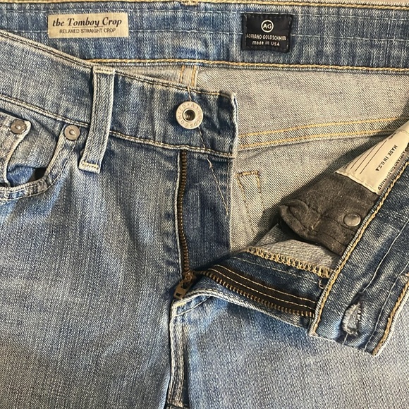 AG Adriano Goldschmied The Tomboy Crop Jean Size 27 - Picture 13 of 16